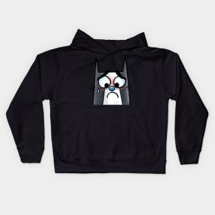 Sad Cat Kids Hoodie